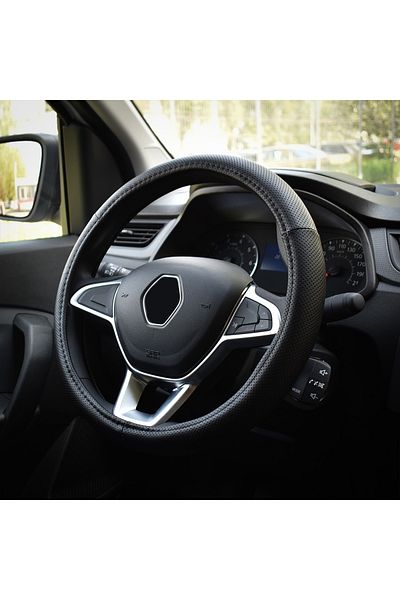 Umbrella Black Steering Wheel Cover 37-39 Cm