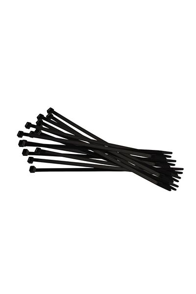 COBRA Black Nylon Cable Ties 2.5*100 Mm Set of 100 Pieces