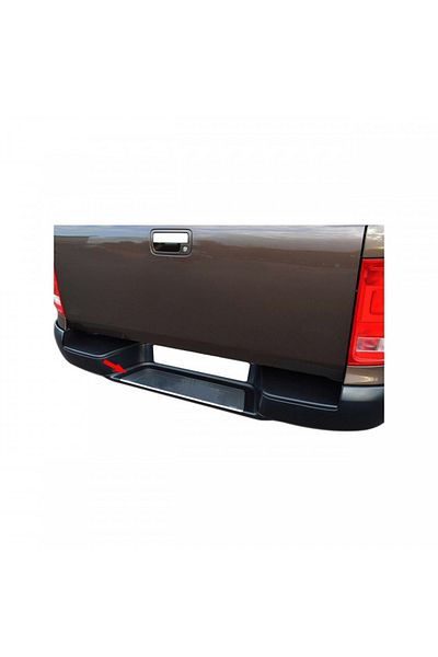 CED AUTO TRADE Protectie inox treapta bena spate compatibil cu VW AMAROK 2010->