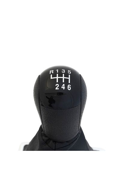 Mega Drive SHIFT KNOB WITH SLEEVE FOR FORD FIESTA VI / FOCUS 2. KUGA 1 6 SPEED