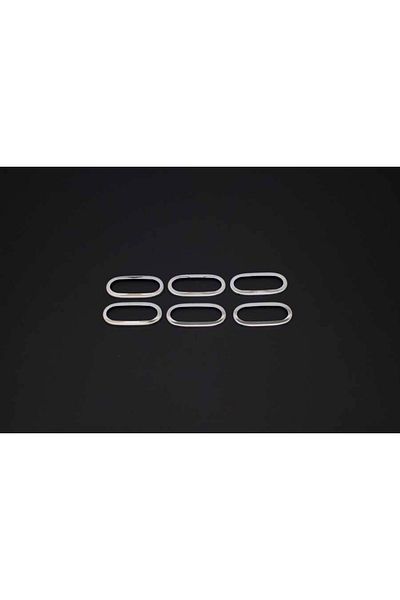 CED AUTO TRADE Set of 6 stainless steel signal ornaments compatible with MERCEDES SPRINTER W906 2006-2017