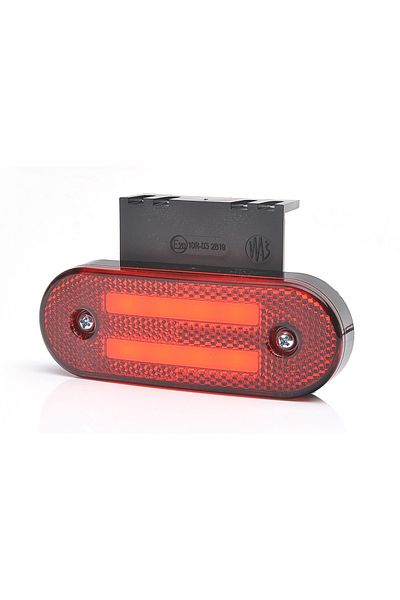 WAS LAMPA GABARIT LED 1224 W175, 12V-24V, POZITIE ROSU WAS