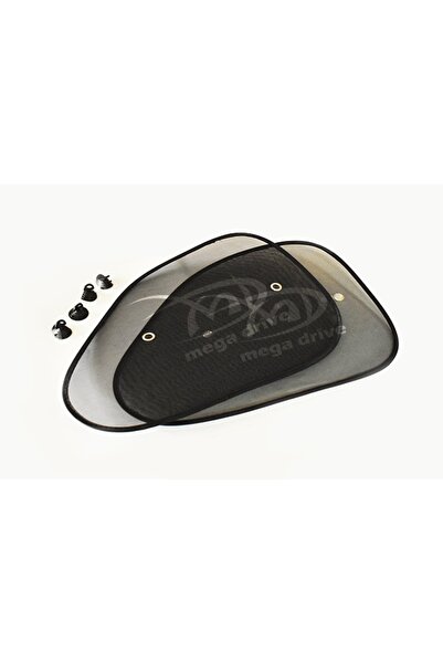 Mega Drive PARASOLAR LATERAL NEGRU CU VENTUZE SET 2BUC (54X37CM)