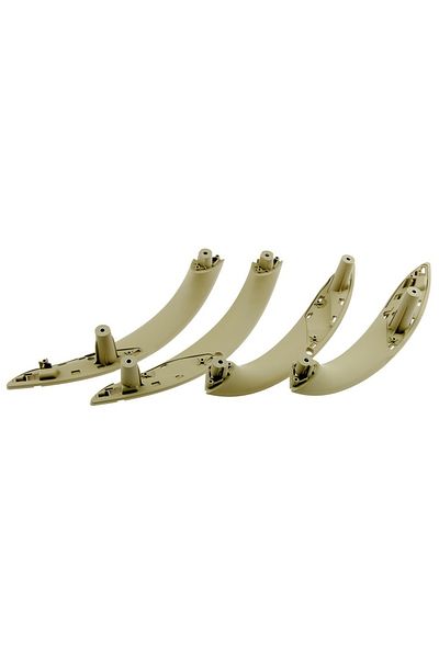 CED AUTO TRADE Set 4 Manere plastic interior Bej compatibil BMW seria 3 F30 F31 2012- 2018