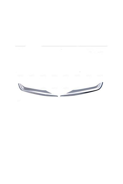 CED AUTO TRADE Set of 2 stainless steel projector trims Nissan Qashqai II 2014-2020
