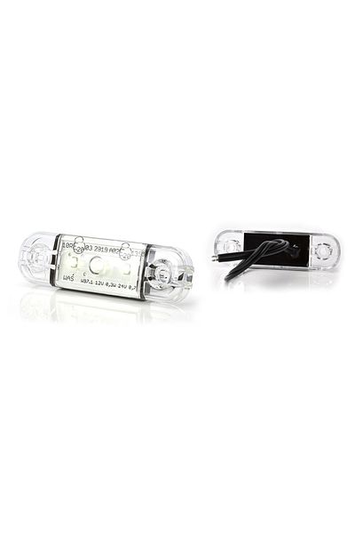 WAS SIDE LIGHT LED 710 W97.1, 12V-24V, POSITION WHITE WAS