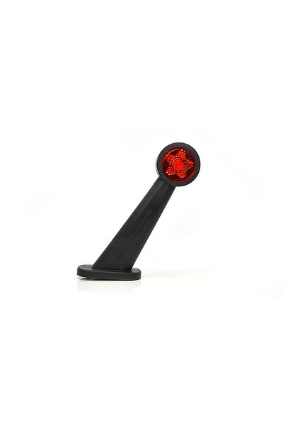 WAS LAMPA GABARIT LED CU BRAT 875L W21.3STAR, 12V-24V, POZITIE ALB / ROSU STANGA WAS