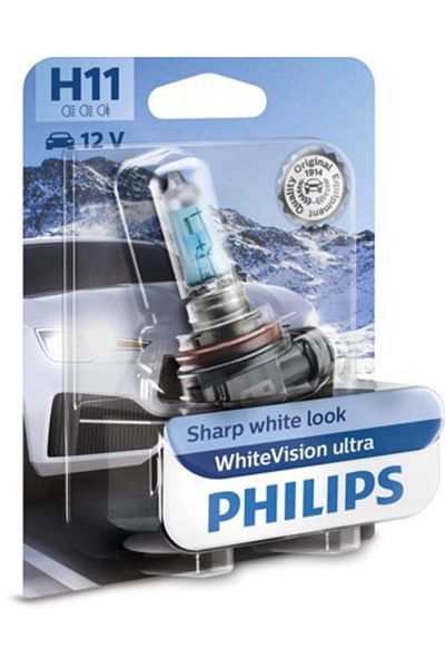 Philips BEC FAR H11 12V 55W WHITE VISION ULTRA (blister) PHILIPS