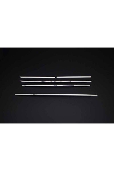 CED AUTO TRADE Set of 5 stainless steel central grille ornaments FORD CUSTOM, TRANSIT CUSTOM 2012-2018