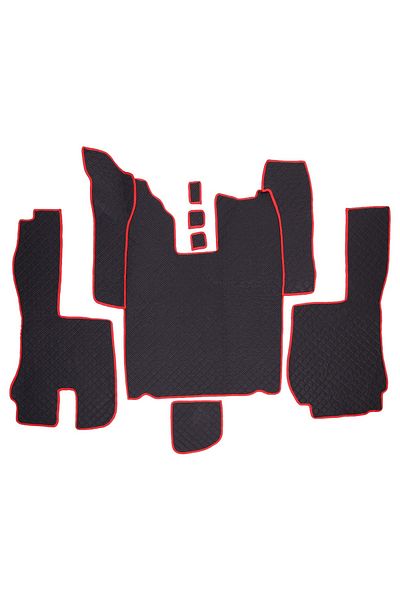 Umbrella SET COVORASE PIELE ECOLOGICA TRUCK UMBRELLA PENTRU SCANIA SERIA R 380-420 2006-2020 AUTOMAT. NEGRU