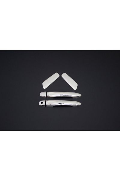 CED AUTO TRADE Set ornamente cromate manere portiere compatibile RENAULT CLIO IV 2012-2019