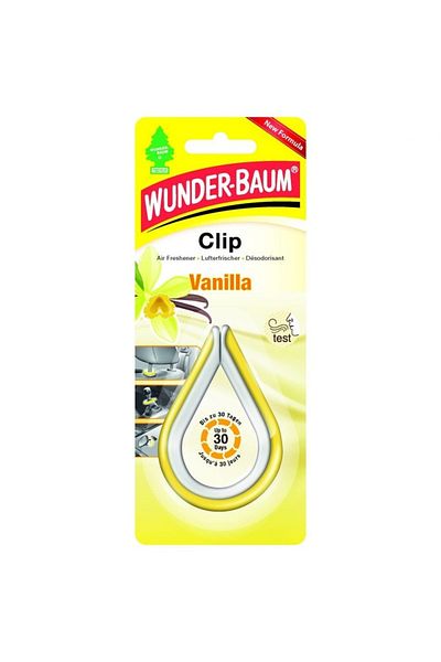 Wunder-Baum Car air freshener Clip Wunder-Baum Vanilla