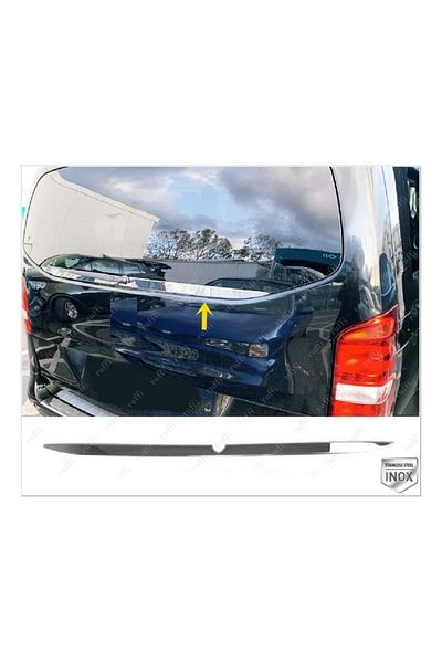 CED AUTO TRADE Ornament inox stergator spate MERCEDES VITO W447 2014->