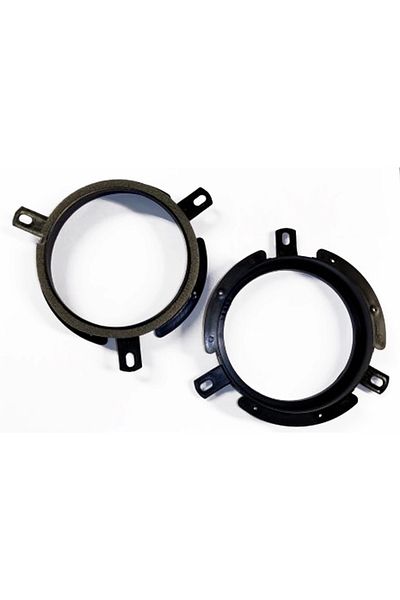 CED AUTO TRADE Car speaker adapter rings Code 20.587 Volvo V70 2008-2016 Front Rear 165mm