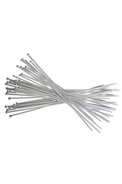 COBRA Nylon Cable Ties Grey 4.8*360 Mm Set of 100 Pieces