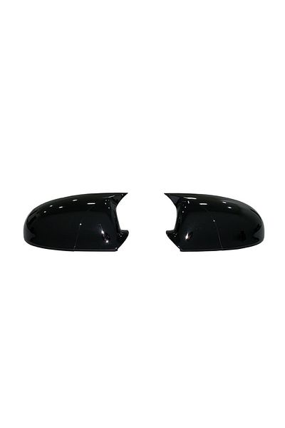 CED AUTO TRADE Capace oglinda compatibile cu VW Sharan 2004-2010 Negru lucios Batman Style