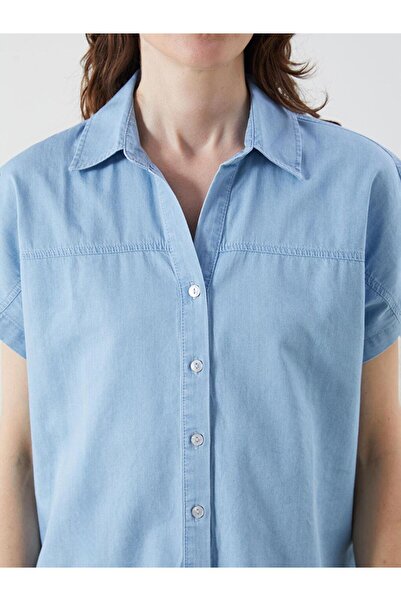LC Waikiki Loose Fit Women's Jean Shirt (S5)