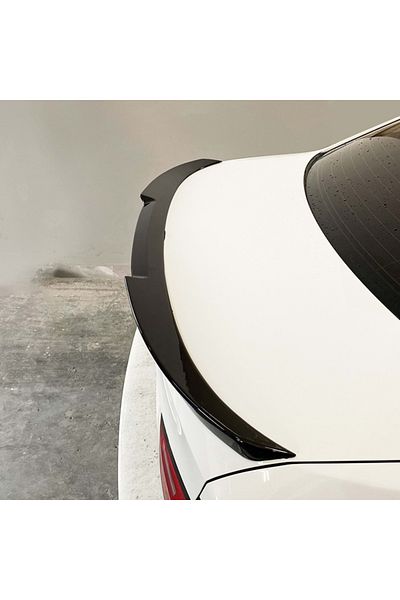 CED AUTO TRADE Trunk Spoiler compatible with BMW E90 3 Series 2004-2012 M4 Design, Glossy Black