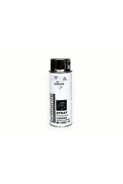 BRILLIANTE VOPSEA SPRAY CROM (ARGINTIU) 400ml BRILLIANTE