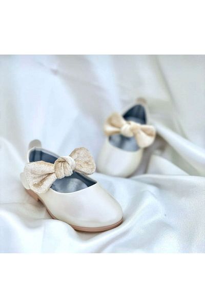 Görkem Girl's Children's Flat Shoes with Cirt