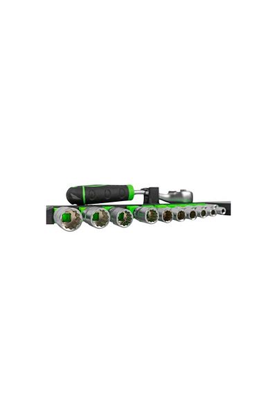 JBM CLICHET CU 72 DINTI 1/4` CU SET TUBULARE HEXAGONALE JBM