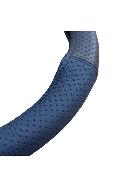 Umbrella HUSA VOLAN PIELE NATURALA PERFORATA ALBASTRU 37-39 CM MEGA DRIVE