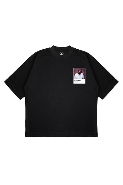 TRAGEDY Unisex Oversize Kendrick Pantone Printed T-Shirt