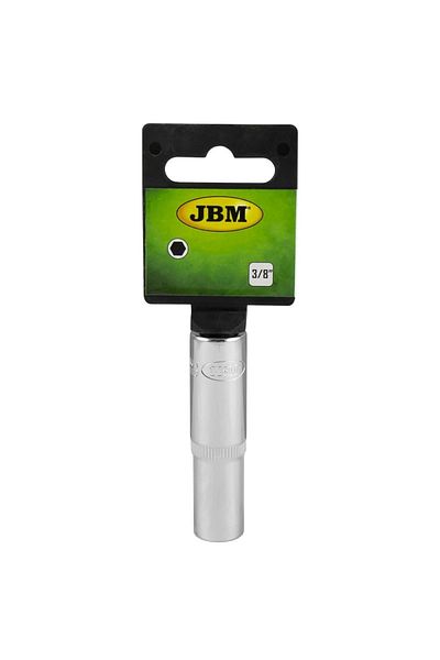 JBM Tubulara Hexagonala Lunga 65Mm Cromata 3/8` 12 Mm Jbm