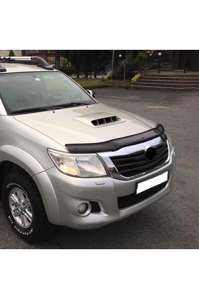 CED AUTO TRADE Hood deflector compatible with TOYOTA Hilux 2012-2015