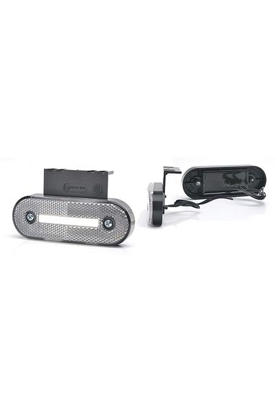 WAS LAMPA GABARIT LED 1221 W174, 12V-24V, POZITIE ALB WAS