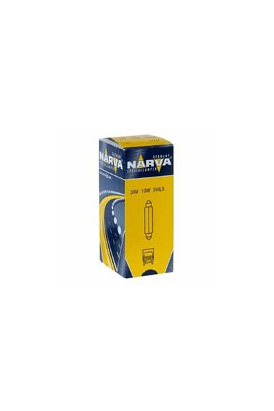 Narva Indicator Bec 24V C10W Set 10 Buc Narva