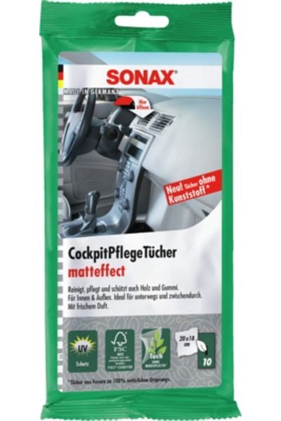Sonax SERVETELE BORD EFECT MAT PACHET 10 BUCATI SONAX