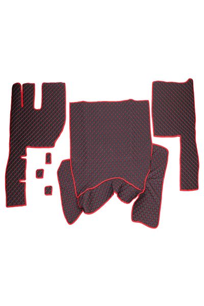 Umbrella SET COVORASE PIELE ECOLOGICA TRUCK UMBRELLA PENTRU VOLVO FH12 EURO 5 AUTOMAT. NEGRU