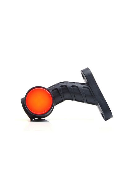 WAS LAMPA GABARIT LED CU BRAT 1096L W148.2, 12V-24V, POZITIE ALB / ROSU STANGA WAS