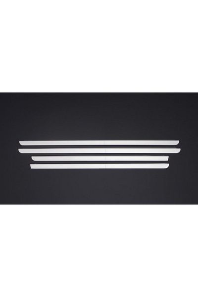 CED AUTO TRADE Set 4 ornamente inox chedere DACIA DUSTER 2010-2017