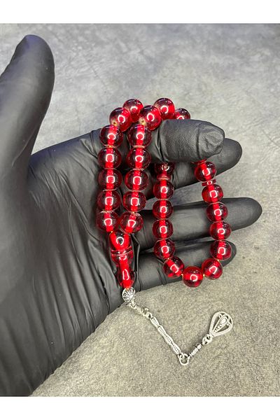 Mos Tespih High-End Stick Squeeze Amber Prayer Beads