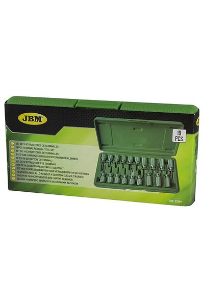 JBM SET DE 19 EXRACTOARE DE PAPUCI ELECTRICI JBM