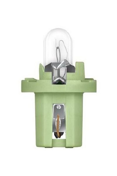 Osram Dashboard Bulb Bx8.5D Light Green Socket 12V 2W Set of 10 Osram