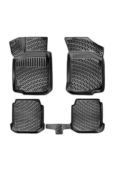 Umbrella UMBRELLA RUBBER CAR MATS SET FOR VW GOLF 4 1997-2005