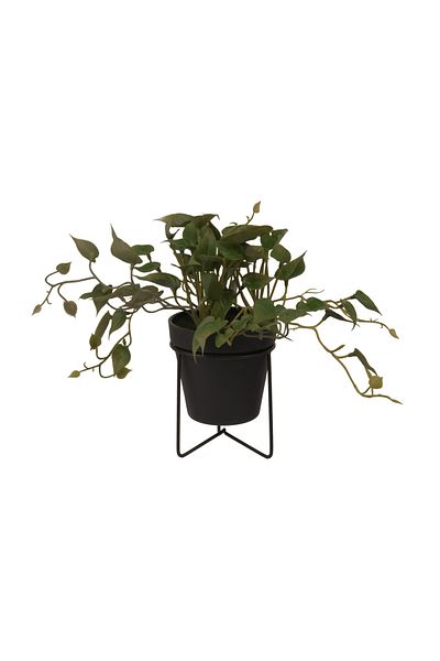 Generic Artificial sedum plant stand, 30cm high
