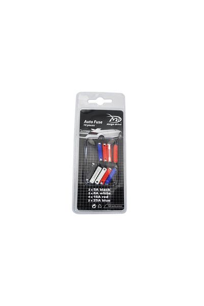 Mega Drive Dacia Fuses 10 Pcs Blister