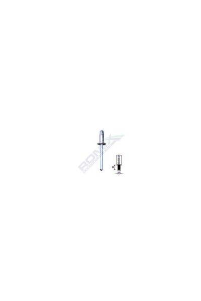 ROMİX Popnit Zincat Fiat Renault Ford 4.8Mm Set 10 Buc