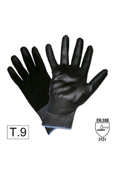 JBM Work Gloves With Reinforced Polyurethane Palm T.9 JBM