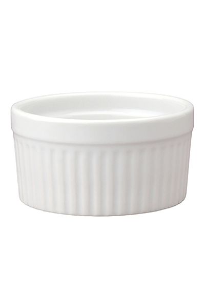 HIC Porcelain Freezer and Dishwasher Round Kitchen Souffle