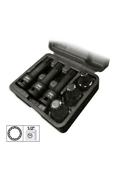 JBM SET DE 6 TUBULARE XZN DE 1/2` DE IMPACT JBM