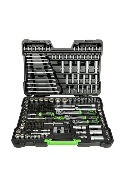 JBM 12 CORNER PIPE KIT WITH 216 PIECES - ZINC PLATED JBM