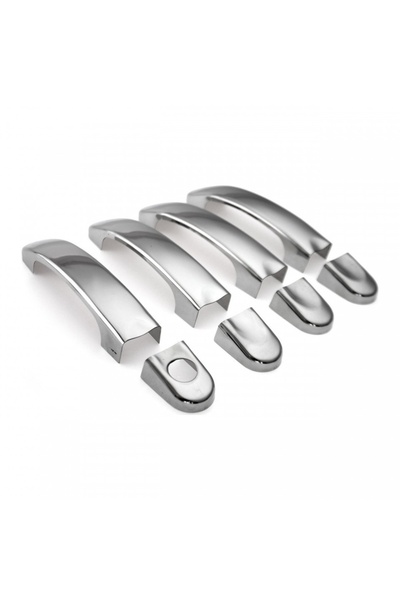 CED AUTO TRADE Set ornamente cromate manere portiere compatibile VW T5 2003-2...