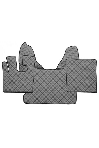 CED AUTO TRADE Set covorase camion, piele ecologica DAF XF 105 2007-2012 Gri, AUTOMAT