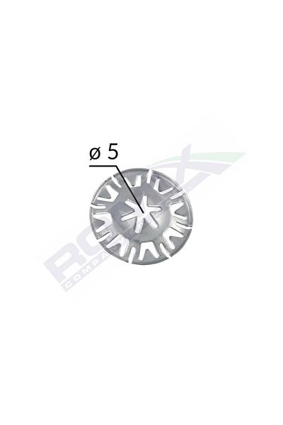 ROMİX Engine Guard Fixing Clip For Vw, Audi 5Mm Set Of 10 Pieces