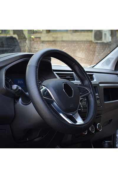 Umbrella Black Steering Wheel Cover 37-39 Cm